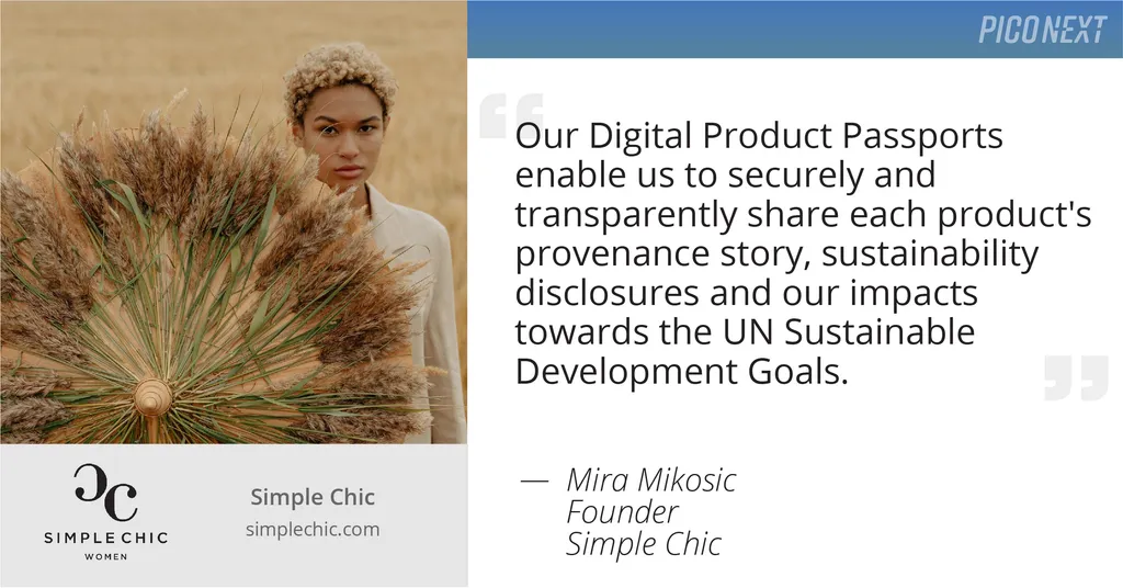 Digital Product Passport Example - PicoNext