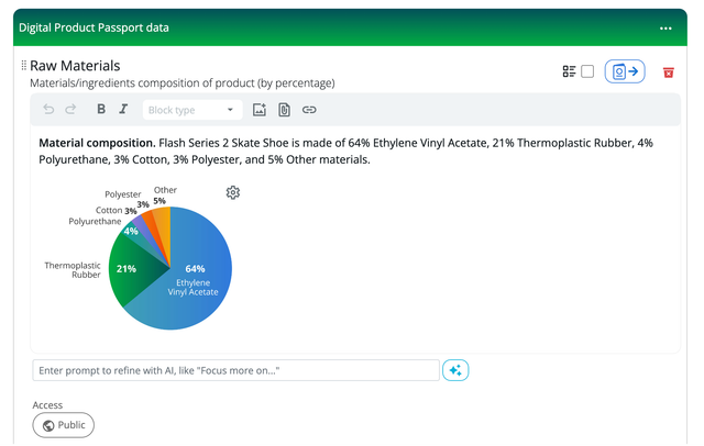 Image of PicoNext DPP Planner showing how to input data attributes